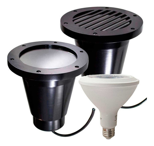 Embutido De Solo Refletor Par38 + Led 14w Bivolt St908