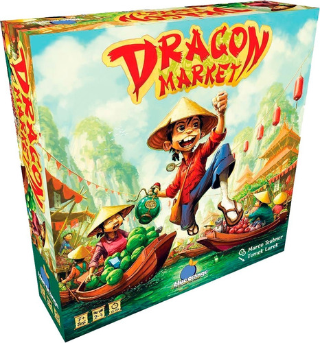 Dragon Market: Juego De Mesa Para La Familia Y Amigos