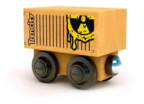 Trencity Vagón Container -colección Villanos Juguetes Madera