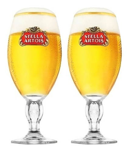 Copas Stella Artois X330cc Pack Caja X 2 Unidades Silmar