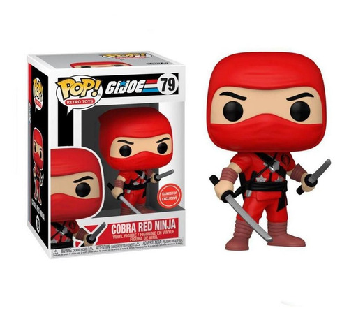 Funko Pop Cobra Red Ninja 79 Gi Joe