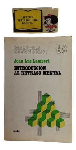 Psicología - Introducción Al Retraso Mental - Lambert - 1987