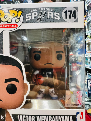 Funko Pop Nba Víctor Wembanyama San Antonio Spurs No. 174