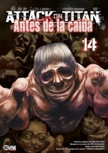 Attack On Titan Antes De La Caida Vol. 14 - Hajime Isayama