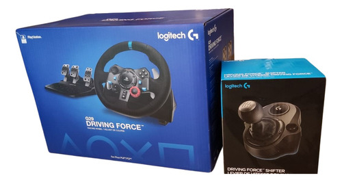 Volante Para Videojuegos Logitech G Kit G29 + Palanca De Cam