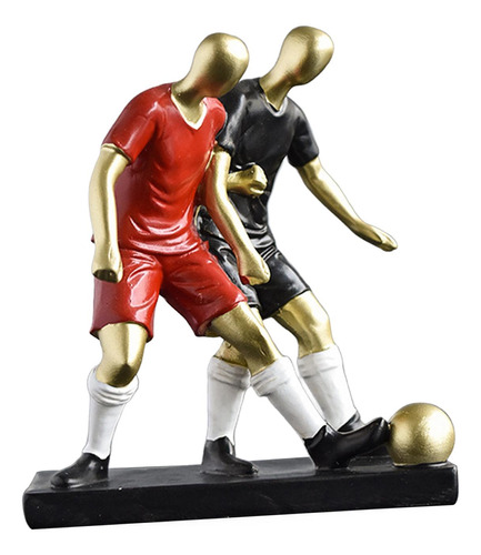 Estatua De Jugador De Fútbol, Estatuilla De 10x6x11,5 Cm