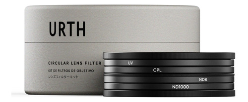 Urth Kit De Filtro De Lente Uv De 3.228 in, Polarizacion Cir