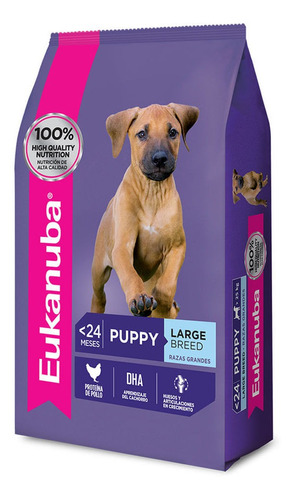 Alimento Eukanuba Cachorro Raza Grande 1kg Para Perro