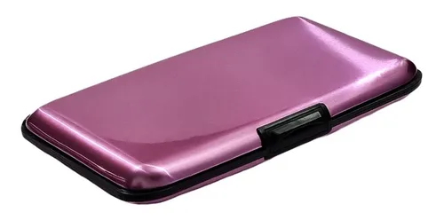 Billetera Grande Aluminio Aluma Wallet Xl Tarjetero Colores