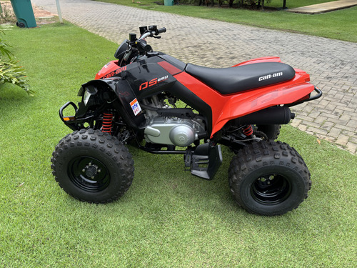 Quadriciclo Marca Brp Modelo Can Am Ds 250 Cc Vermelho.