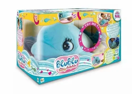 Delfin Interactivo Blu Blu Peluche Original Tv
