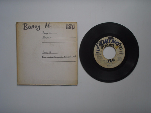 Disco Vinilo Boney M Rasputin Never Lover 45rpm Colombia1978