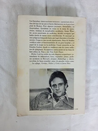 Coma - Robin Cook - Novela (Usado)