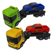 Carreta de Brinquedo Polícia c/ Carrinhos em ação Infantil - Shop Macrozao