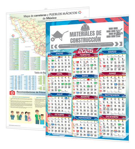 100 Calendario Len Varilla Industrial Plus + Impreso Anli