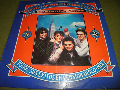 Disco Remix Vinyl 12'' Nacional Hombres G - Mastermix (1988)