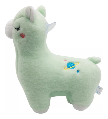 Peluche Animal Llama Blanca  25cm Alto  Nuevos