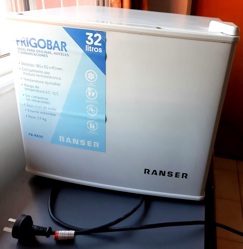 Frigobar Ranser Fb-ra30 Blanca32l220v Poco Uso Funciona Bien