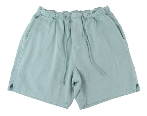 Shorts Masculino Lado Avesso Jeans Collor Verde Acqua Lh1111