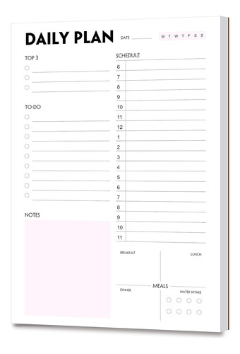 Bloc De Notas Planificador Diario A5, Calendario, Progr...