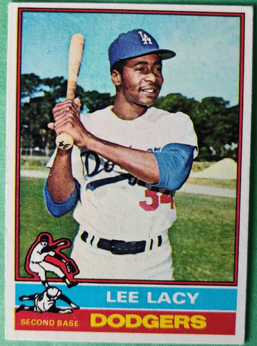 Lee Lacy,1.976 Topps, Los Angeles Dodgers 