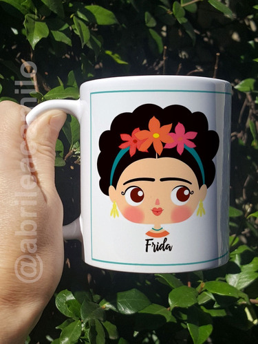 Taza Fridah Kahlo Funko Cerámica Importada Orca