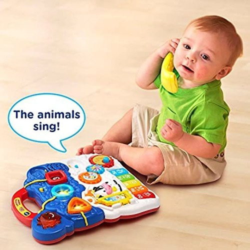 Imagen 5 de 5 de Vtech Sit-to-stand - Andador De Aprendizaje, Sencillo, Azul