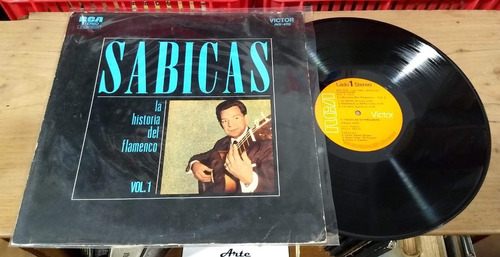 Sabicas La Historia Del Flamenco Vol 1 Lp Disco Vinilo