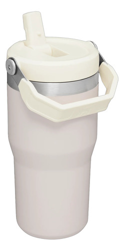 Vaso Stanley The Iceflowtm Flip Straw Tumbler | 20 Oz Rosa Rose Quartz