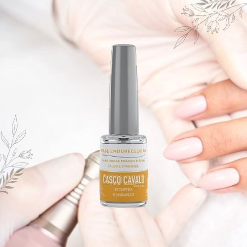 Kit Com Base Fortalecedora, Base Endurecedora E Vitalizante