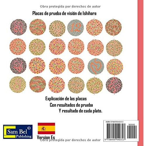 Test Ciego: Prueba De Daltonismo De Ishihara Con Resultad...