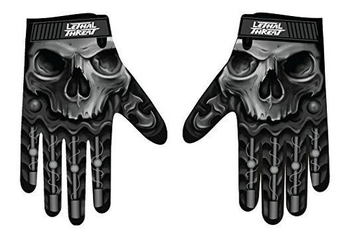 Amenaza Letal Guantes Para Hombre Mano De Skull 1 Paquete Xx