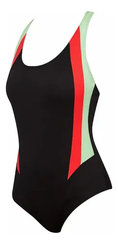 MALLA ENTERIZA LYCRA DEPORTIVA DE MUJER PARA NATACIÓN Y AQUAGYM ROSE® - 6003