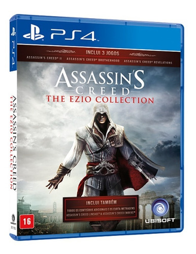 Assassin's Creed The Ezio Collection - Ps4 - Novo