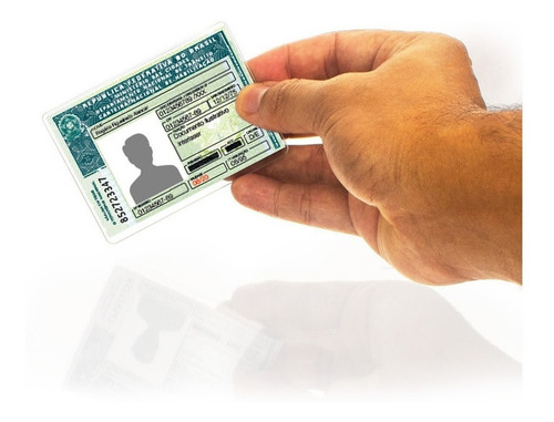 Imagem 3 de 5 de Proteção Cnh Documento Habilitação Acrílico