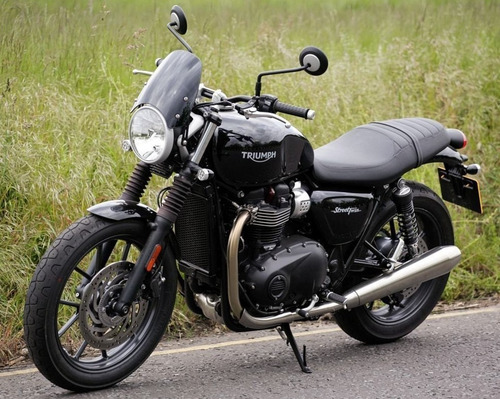 Imagem 5 de 7 de Bolha Triumph Bonneville(todas)não Acompanha Suportes-300mm