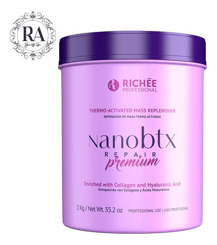 Nanobtx Repair Premium 1kg Richee Professional