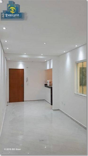 Cobertura À Venda, 114 M² Por R$ 419.000,00 - Vila Camilópolis - Santo André/sp - Co1608