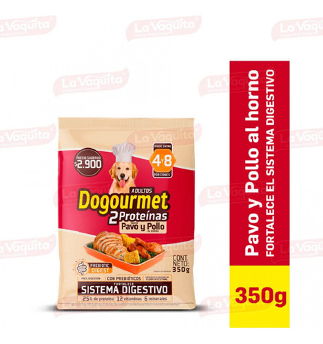 Dogourmet Ad Pavo Y Pollo 350g