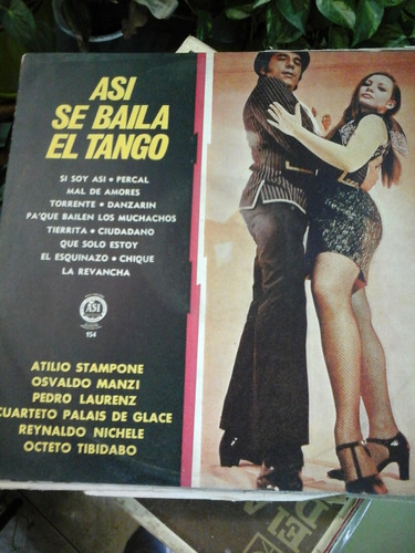 Vinilo 3611 - Asi Se Baila El Tango - Varios - Microfon