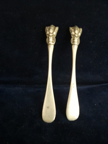 Cubiertos Antiguos De Plata (Usado)