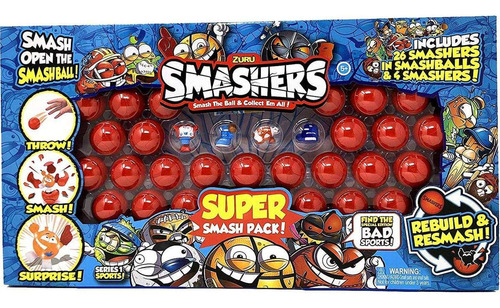 Smashers Zuru Serie 1 Súper Pack