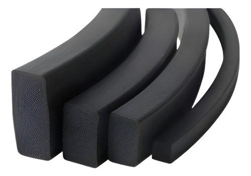 Burlete De Goma Esponjosa Dunlop 25mm X 50mm Rollo X 15mtrs