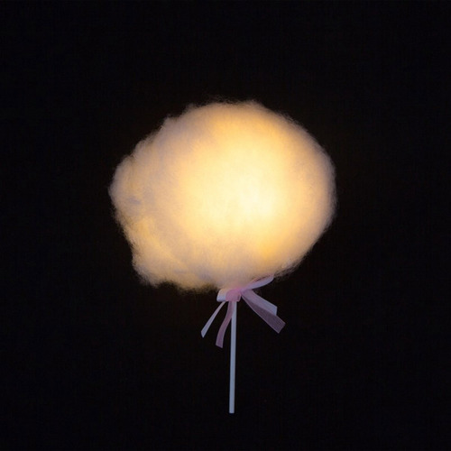 Lámpara 3d Con Forma De Nube Para Tartas, De Algodón, Con Fo