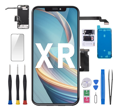 Reemplazo De Pantalla Para iPhone XR De 6.1 Pulgadas Con Alt