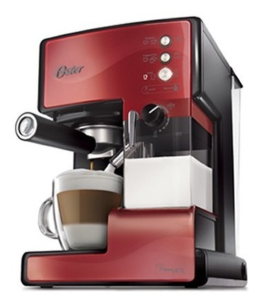 Cafetera Espresso Latte Oster 6601r Rojo 15 Bares Tio Musa