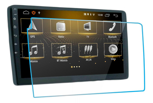 Película Protetora Anti Risco Multimídia 9 Polegadas Aikon