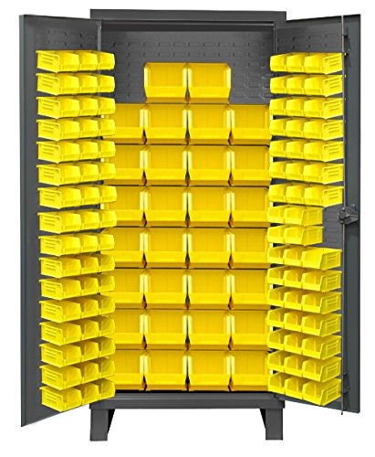 Durham Hdc36 126pb240 95 Lockable Cabinet With 126 Yellow