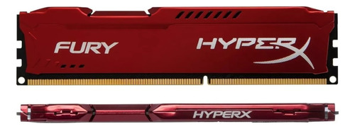 Memória Ram Fury Ddr3 Preta 16gb 2x8gb Hyperx Furypretaddr3