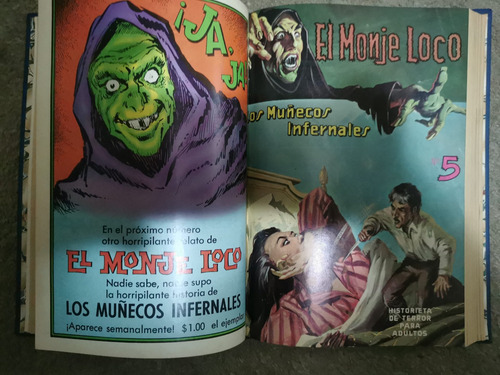 Cómics Del Monje Loco Número 1 Al 12 Empastado (Usado)